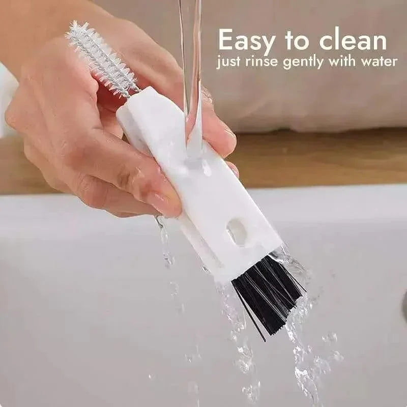 3 in 1 Bottle Lid Rubber Ring Groove Gap Cleaning Brush, Multifunctional Bottle Gap Cleaner Bowlift