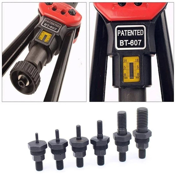 Kit tool for automatic rivets | Bowlift