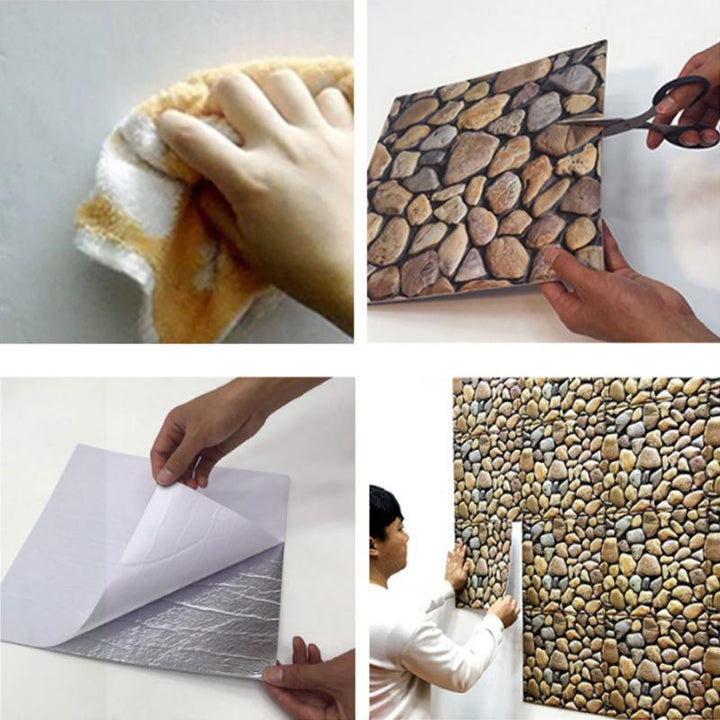 3D wall sticker for peeling and sticking | Bowlift