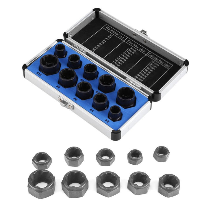 The perfect tool set for removing stripped, rounded, and rusty screws and nuts | Bowlift