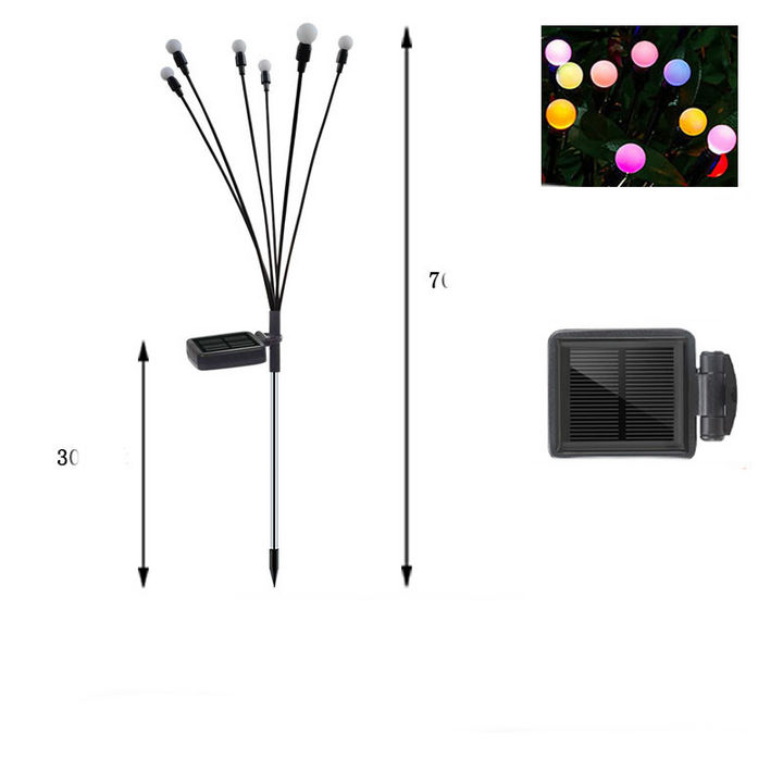 BowLift | LED Solar Garden Light with Flexible Light Balls – Waterproof Decorative Light for Beds and Paths