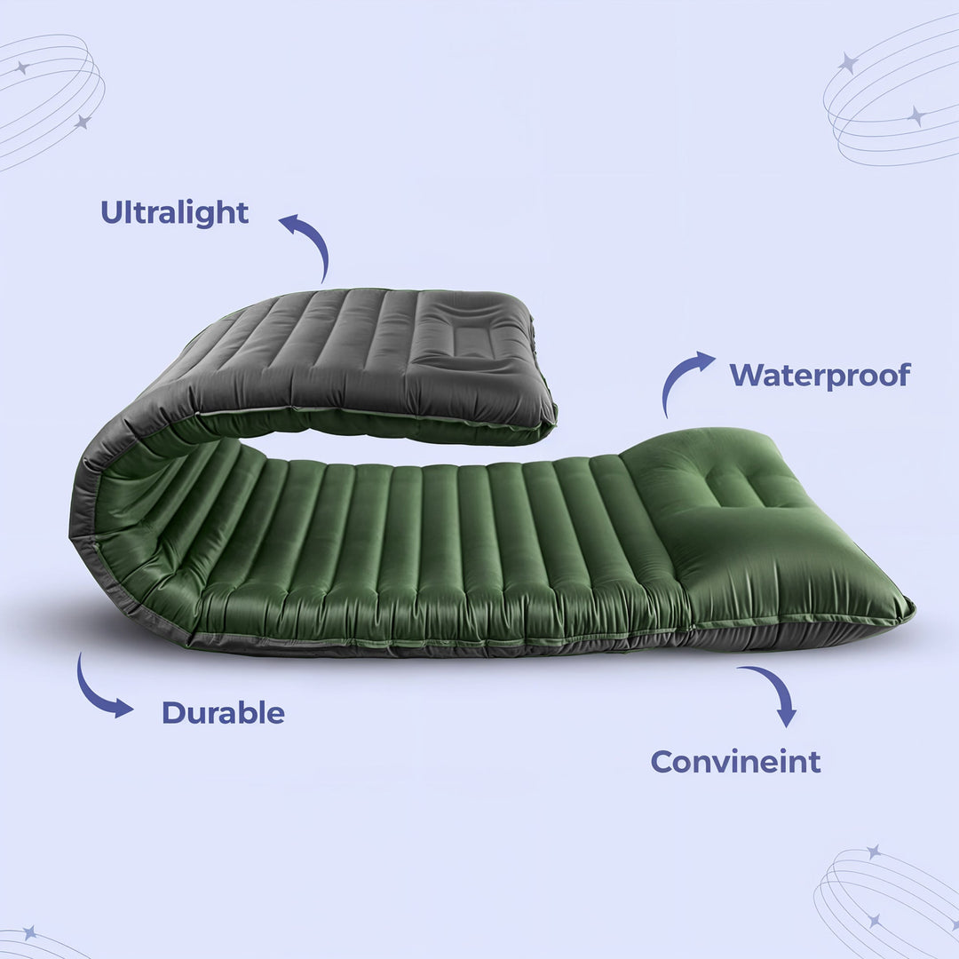 Camping Inflatable & Portable Mattress Bowlift