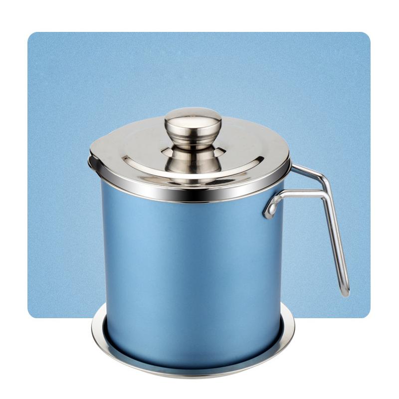 Stainless Steel Oil Strainer Storage Can | Bowlift