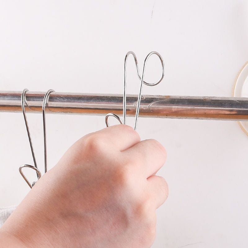 Stainless steel heel wire clip (10 pieces) | Bowlift