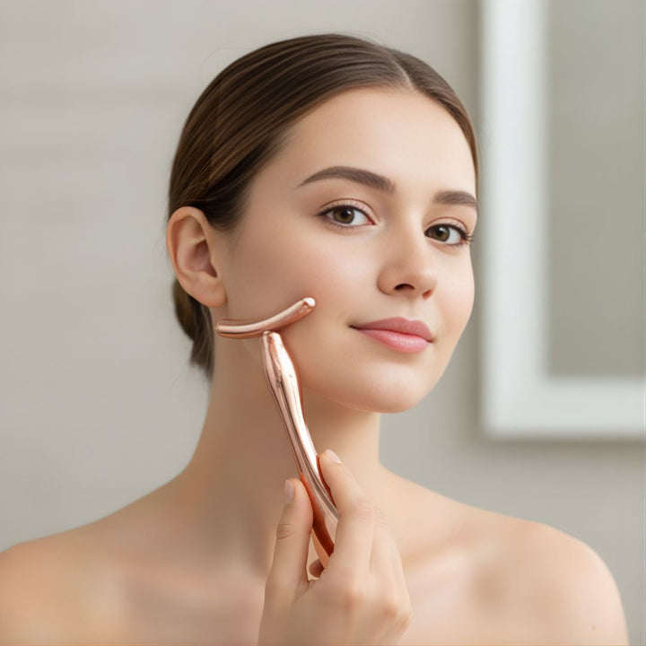 Lifts Skin & Reduces Puffiness – Hygienic Scoop-End Design – Portable Daily Anti-Ageing Skincare Bowlift