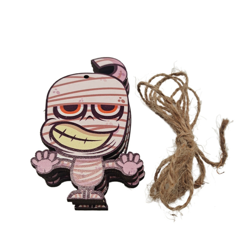 BowLift | Natural wood large pendant