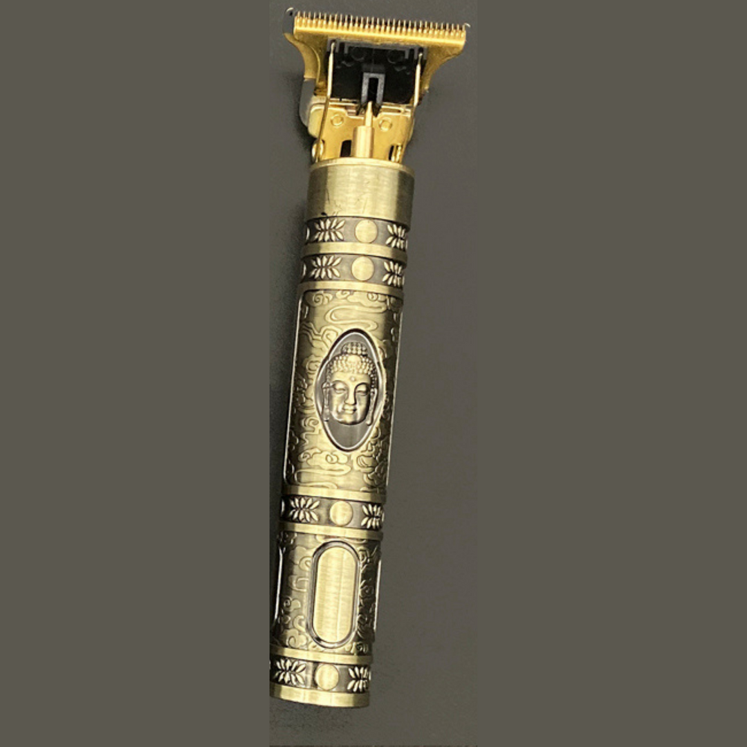 Vintage Rechargeable Beard Trimmer with Attachments Bowlift