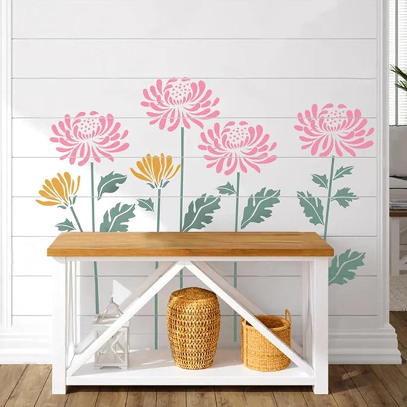BowLift | Large Flower Stencils for Garden Fence