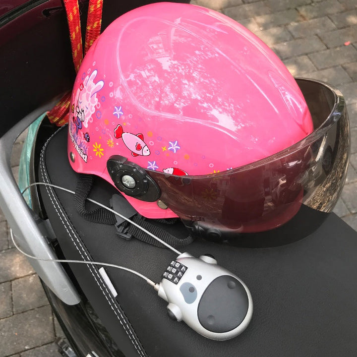 Portable theft-proof telescopic wire lock | Bowlift