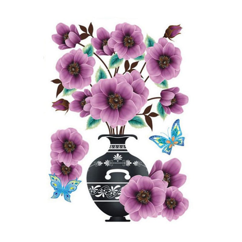 DIY Plant Vase 3D Stereo Stickers Self-Adhesive | Bowlift