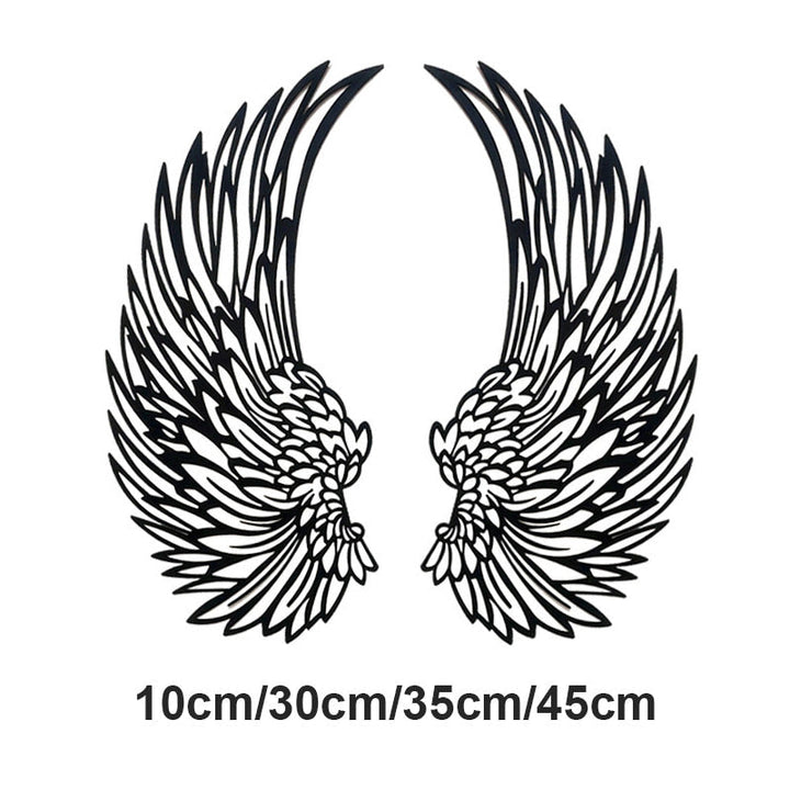 BowLift | Metal wall art with angel wings and LED lights