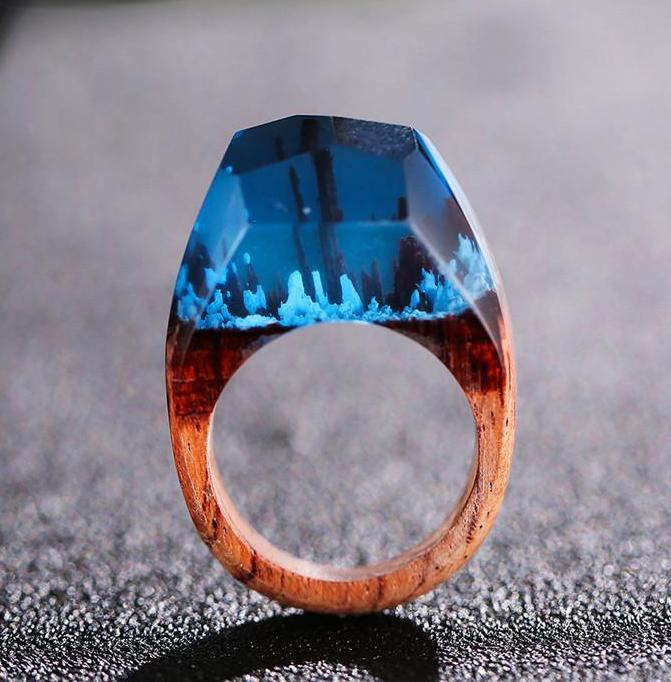 Quanta - Magic Forest Resin Ring | Bowlift
