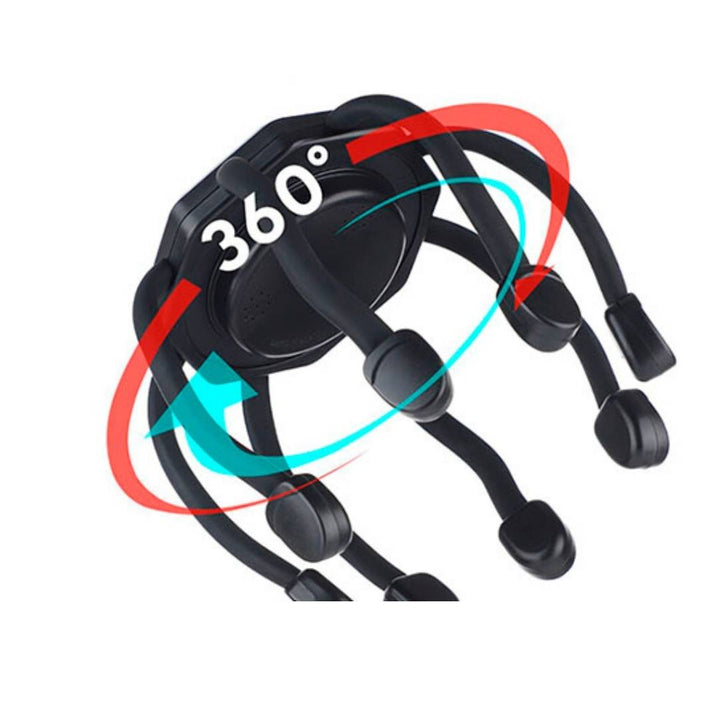 BowLift | Smart Electric Octopus Head Massager Machine for Scalp Massage, Stress Relief, Improved Sleep & Multi-Directional Vibration