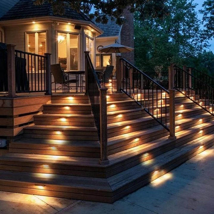 BowLift | Solar outdoor step lights (4 pcs)