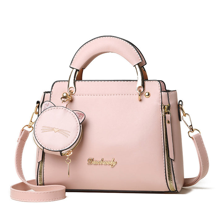 BowLift | Versatile bag for women with cute kitten organizer