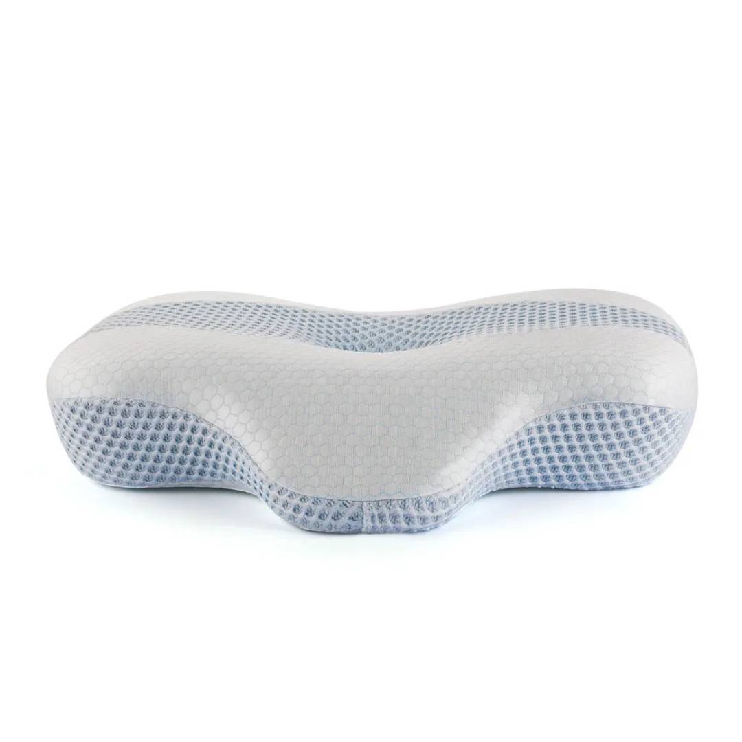 RestAlign Neck Pain Orthopedic Pillow | Cervical Cooling Memory Foam Pillow - Neck Pain Relief - Spinal Alignment Support Pillow Bowlift
