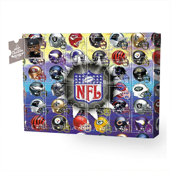 BowLift | TouchdownBox – NFL Adventskalender 2025 met 24 Verrassingen