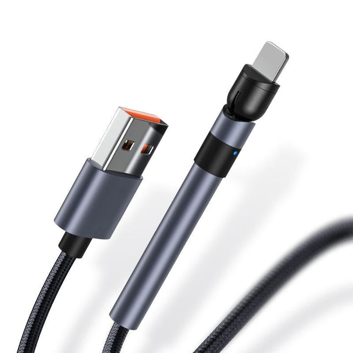 BowLift | Rotatable Phone Stand Charger Cable