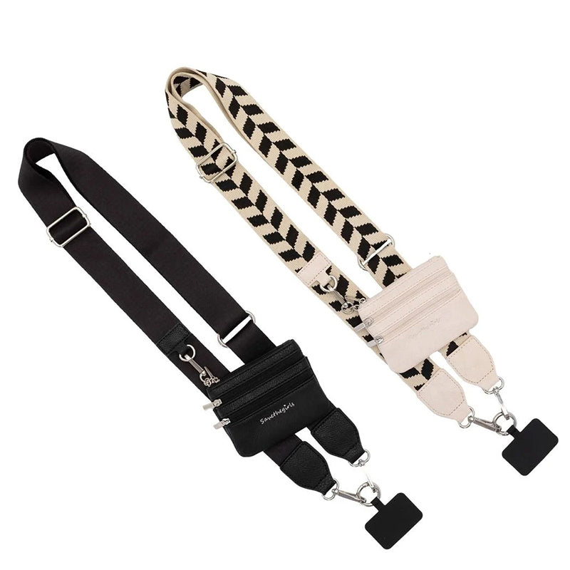 BowLift | Phone Strap with Zippered Pouch