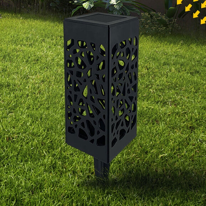 Creative Hollow Square Column LED Outdoor Lawn Ground Insert Landscape Light | Bowlift