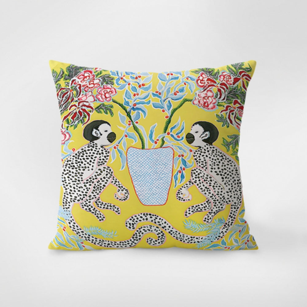 BowLift | Zebra Tapestry Tassel Cushion Cover