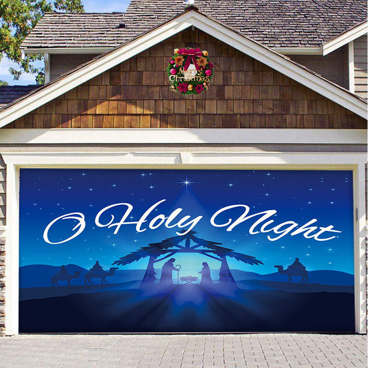 BowLift | Snow Garage Door Banner Ornament