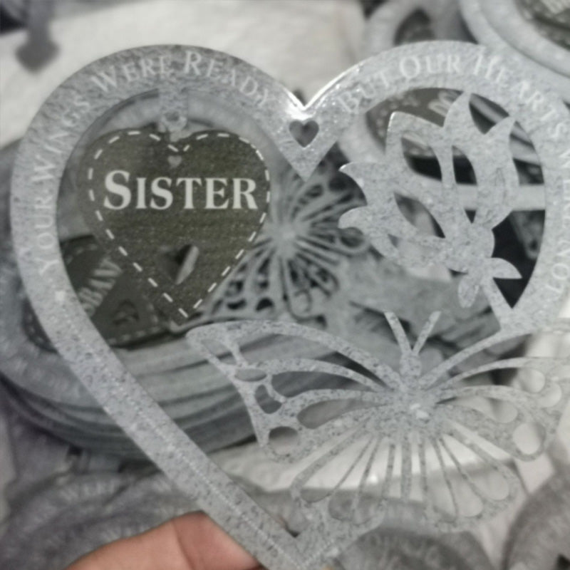 Memorial Gift Butterfly Ornament - Garden Memorial Plaque | Bowlift
