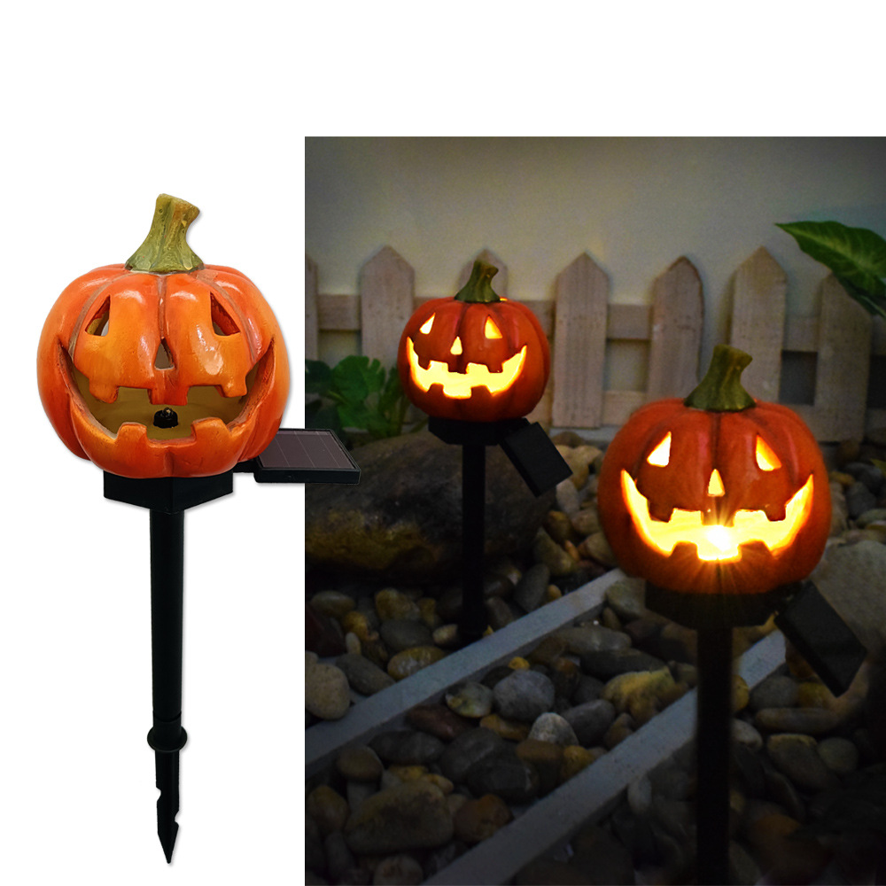 BowLift | Halloween Solar Lights – Decorative LED Garden Lights with Pumpkin and Witch Designs