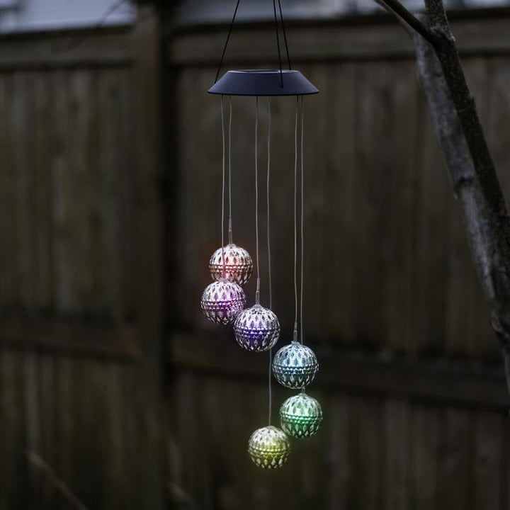 BowLift | Solar Wind Chime Outdoor Light
