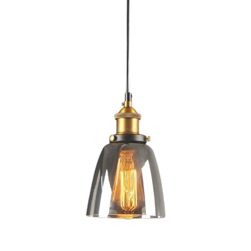 BowLift | GlassHaven – Elegant Industrial Pendant Lamp