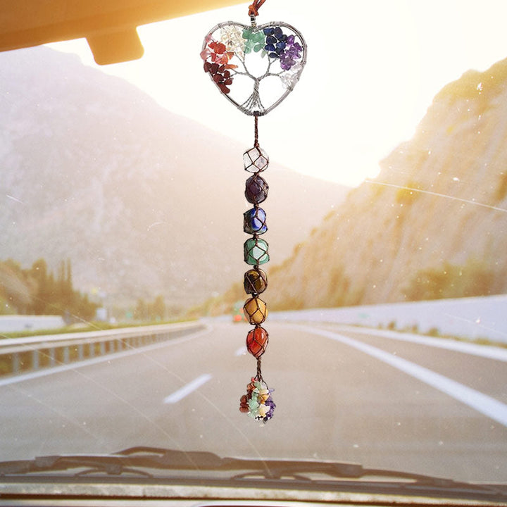 BowLift | 7 Chakra Stone Healing Crystal Tree of Life Decoration