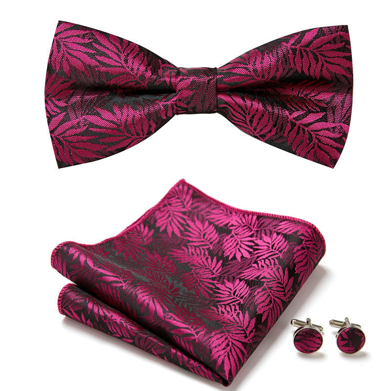 Three-piece set with stylish bow ties Bowlift