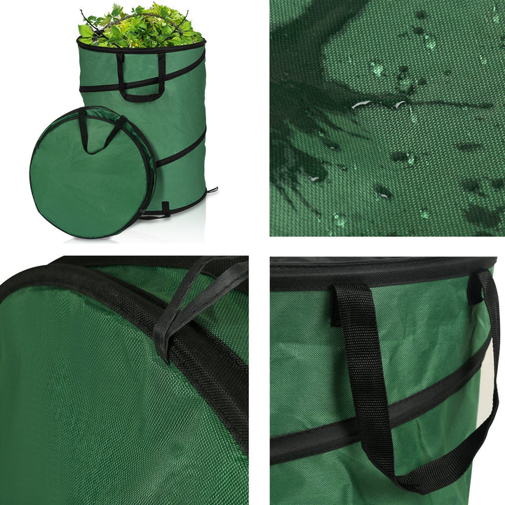 Gartensack Pop Up Garden Waste Bag 170L with Handles | Bowlift