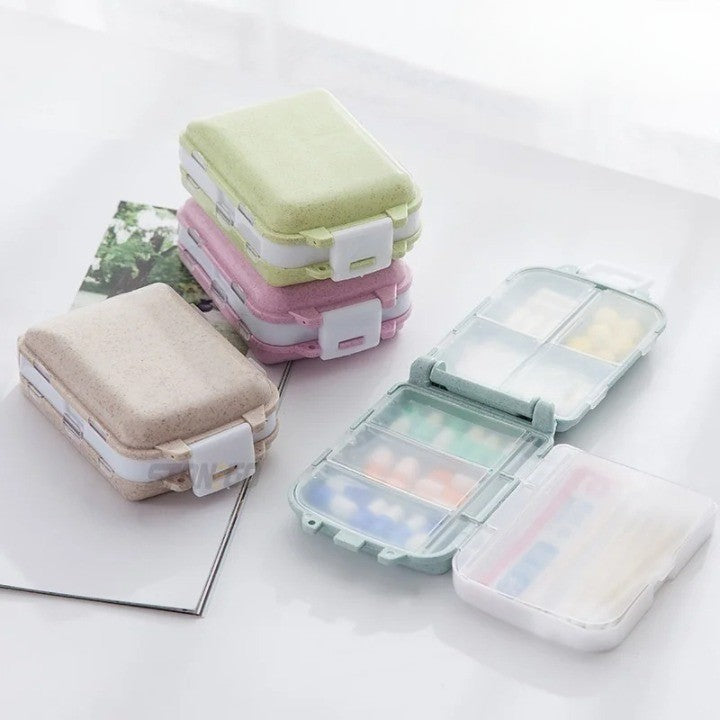 Pocket-Sized Home Pharmacy Pill Organizer Case | Bowlift