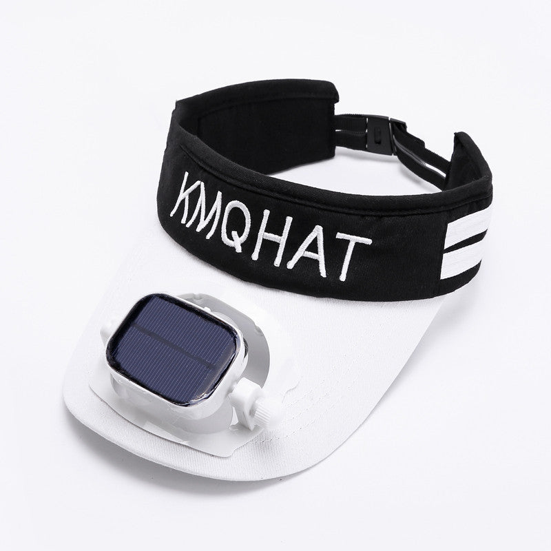 BowLift | Sun Visor Hat with Solar Powered Fan, for Camping, Hiking