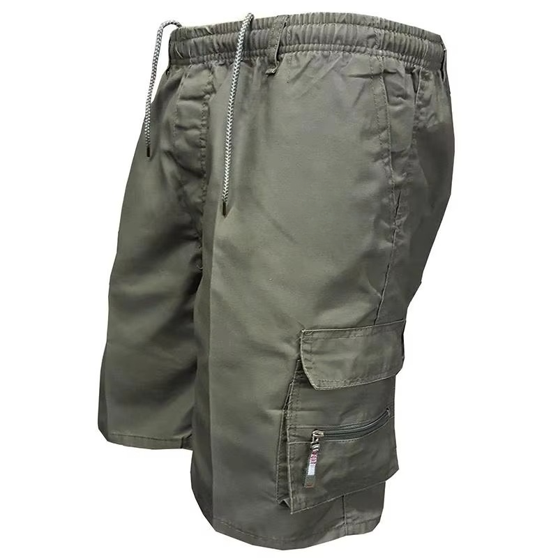 BowLift | Men’s Loose Fit Cargo Shorts with Multi Pockets - Casual Summer Outdoor Work Shorts in Plus Sizes
