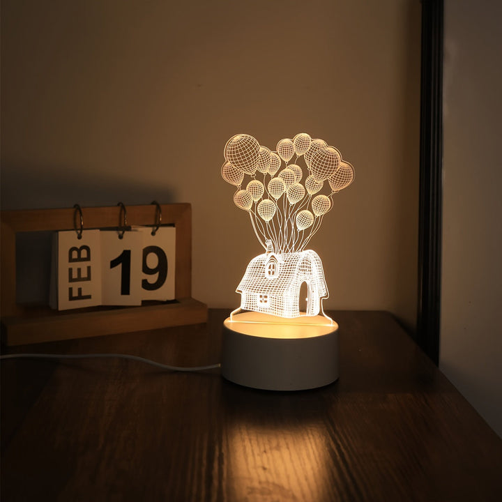 LumiBalloon – Unique 3D LED Balloon Lamp USB Bowlift