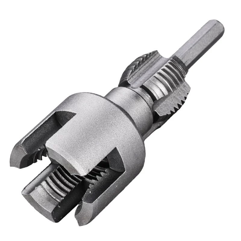 BowLift | Pipe Threading Tool | Dual-Function Internal & External Threads | 40Cr Alloy Steel | 1/2" or 3/4"