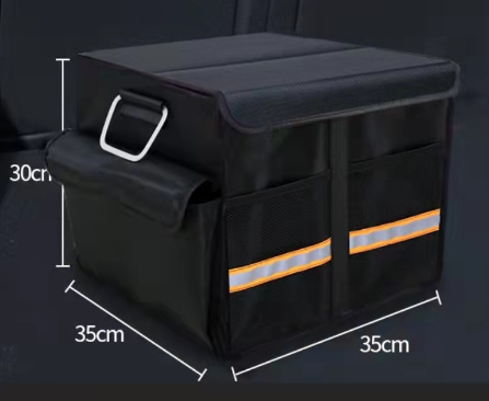BowLift | Car Trunk Organizer Foldable Cover Durable Sturdy Thickened Plate Collapsible Trunk Storage Box