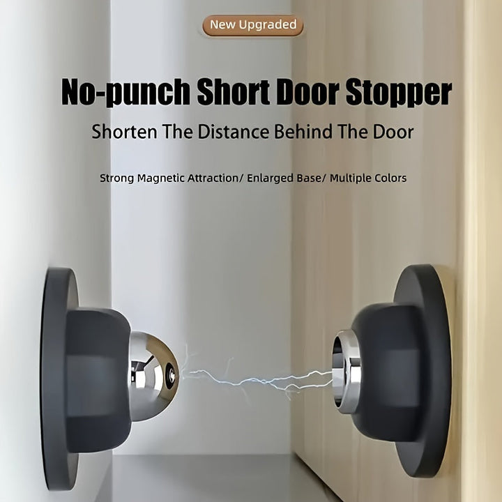 Magnetic door stopper without drilling | Bowlift