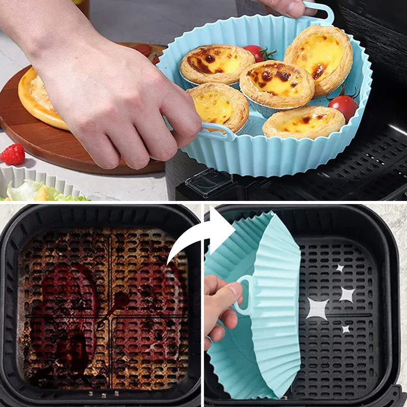 🎊Hot Sale-50% Off🎊Air Fryer Silicone Baking Tray | Bowlift
