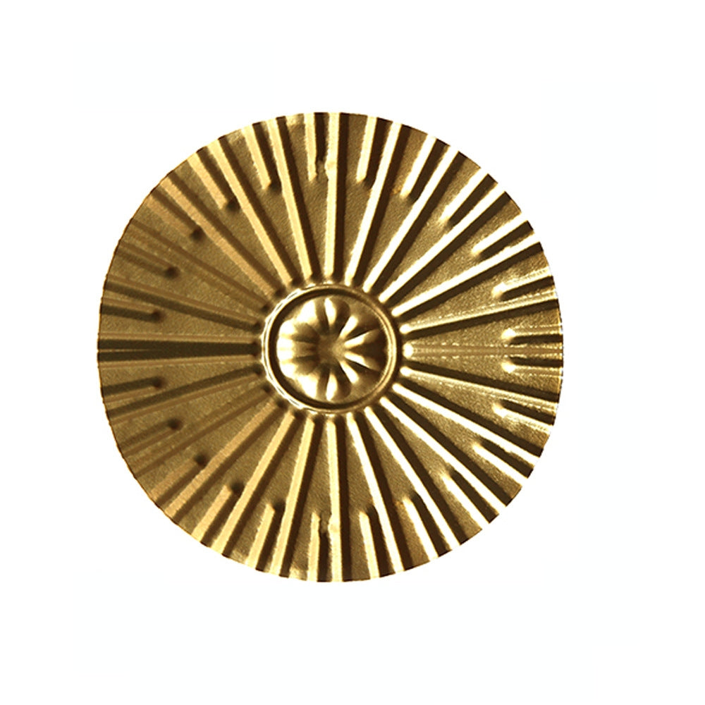 BowLift | Elegant Round Gold Metal Wall Hanging Decoration