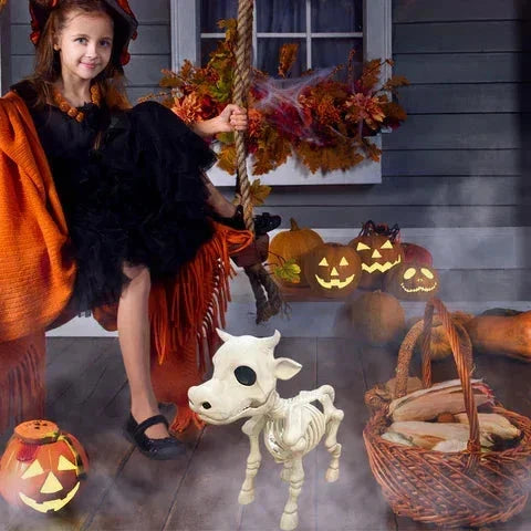 BowLift | Halloween Skeleton Cow & Horse Decorative Prop