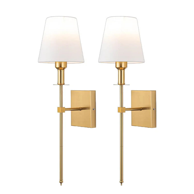 BowLift | Rechargeable Wireless Wall Light Set (2 Pack) - Battery-Powered Indoor & Outdoor Lighting for Home, Patio, and Garden