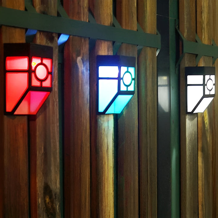Solar LED Wall Light – Energy Saving and Weatherproof | 2-Pack for Outdoor Use | Bowlift