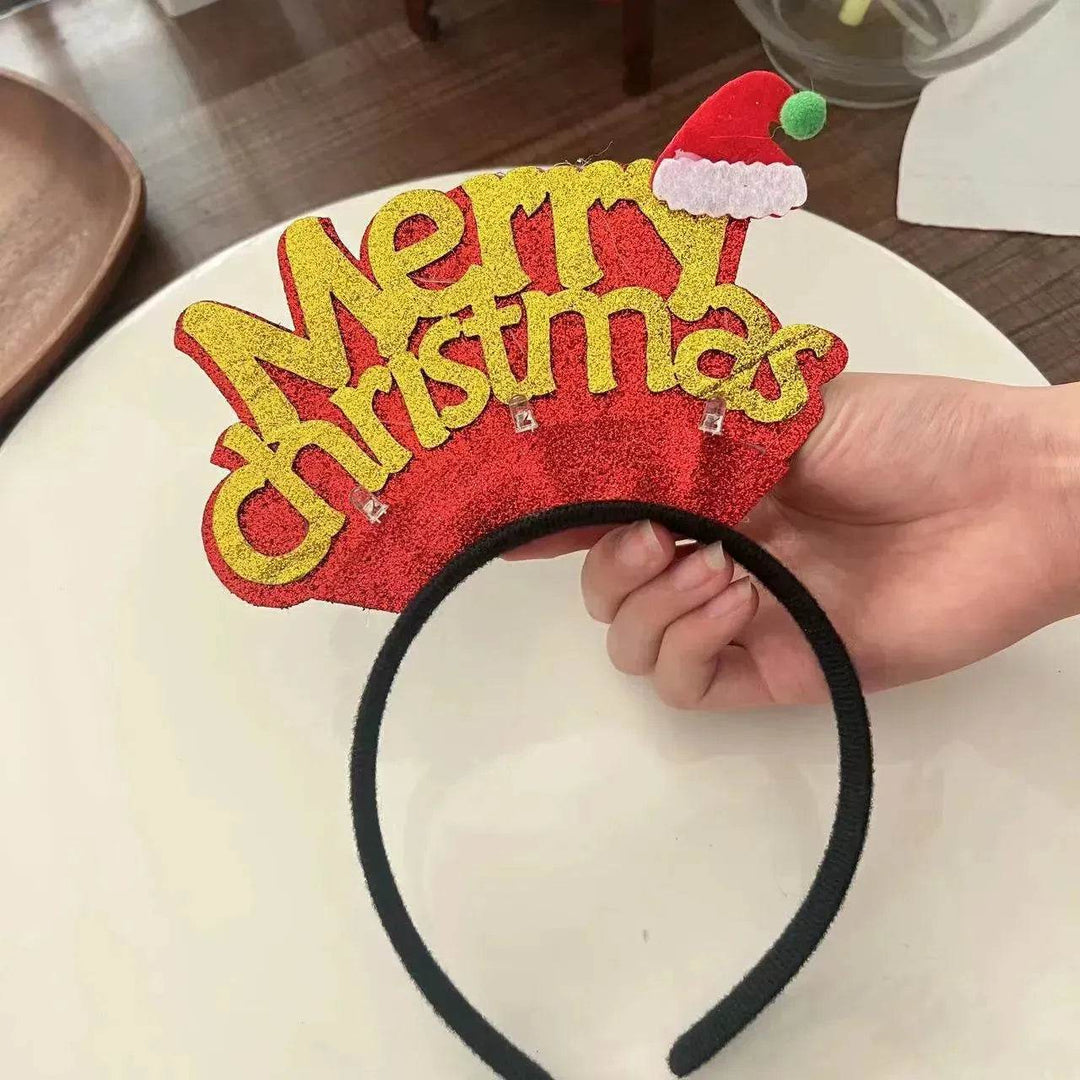 BowLift | Christmas With Light Headband Snowflake Women's