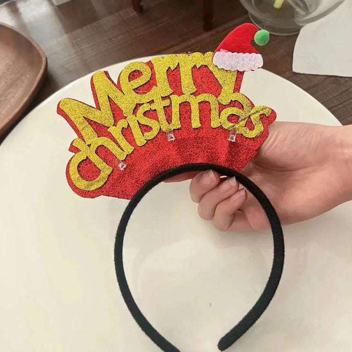BowLift | Christmas With Light Headband Snowflake Women's