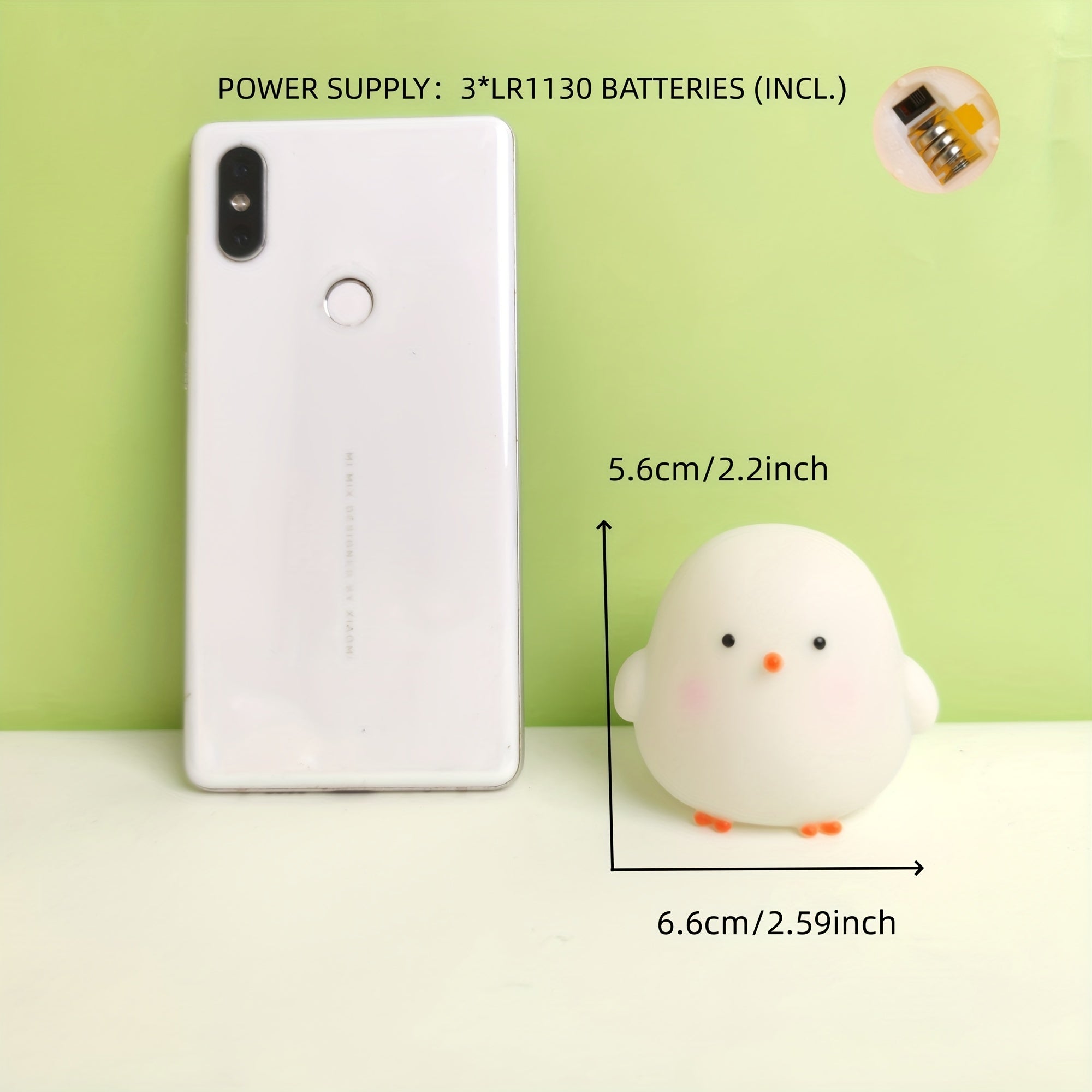 LumiKuiken - Elegant LED Table Lamp with Healthy Light Bowlift