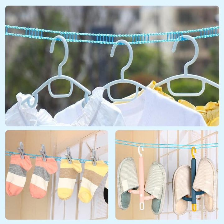 Windproof Anti-Slip Drying Line Bowlift