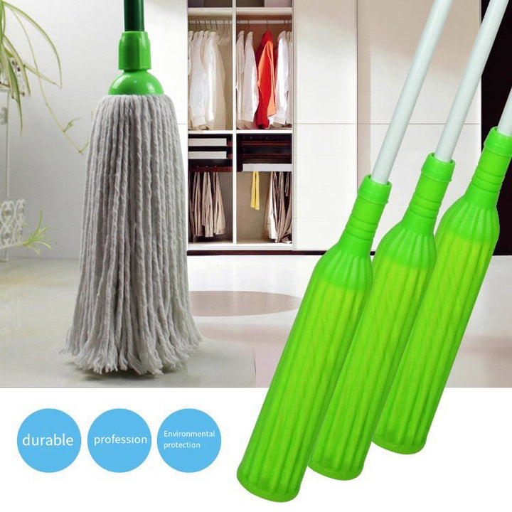 BowLift | Self-Wringing Floor Mop | 2-in-1 Wet & Dry Cleaning | Microfiber Flat Mop with 360° Rotation